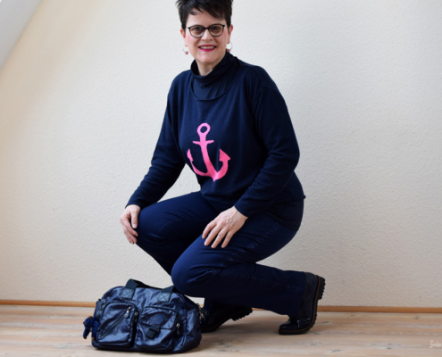 Ein fröhliches Outfit fürs Homeoffice 1 Outfit Homeoffice