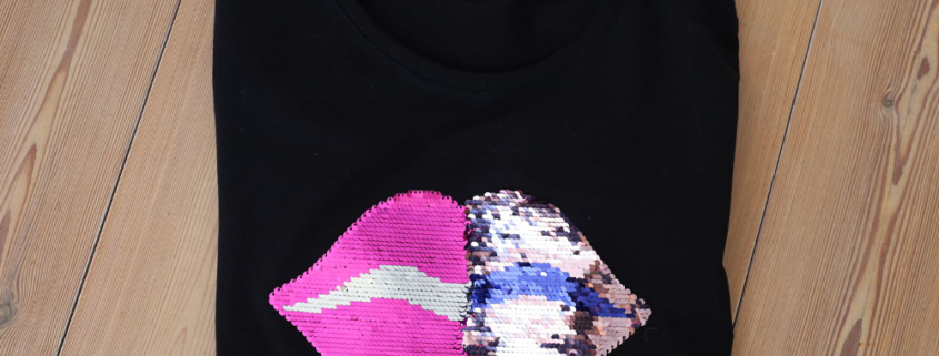 shirt mit wendepailletten