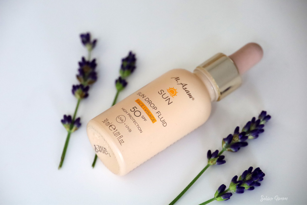 Bines Beauty Tipp: M. Asam SUN Drop Fluid Sonnenschutz Serum LSF 50 2 Bines Beauty Tipp: M. Asam SUN Drop Fluid Sonnenschutz Serum LSF 50 1