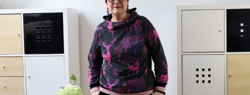Rentiere auf dem Hoodie und eine nette Begegnung im Zug