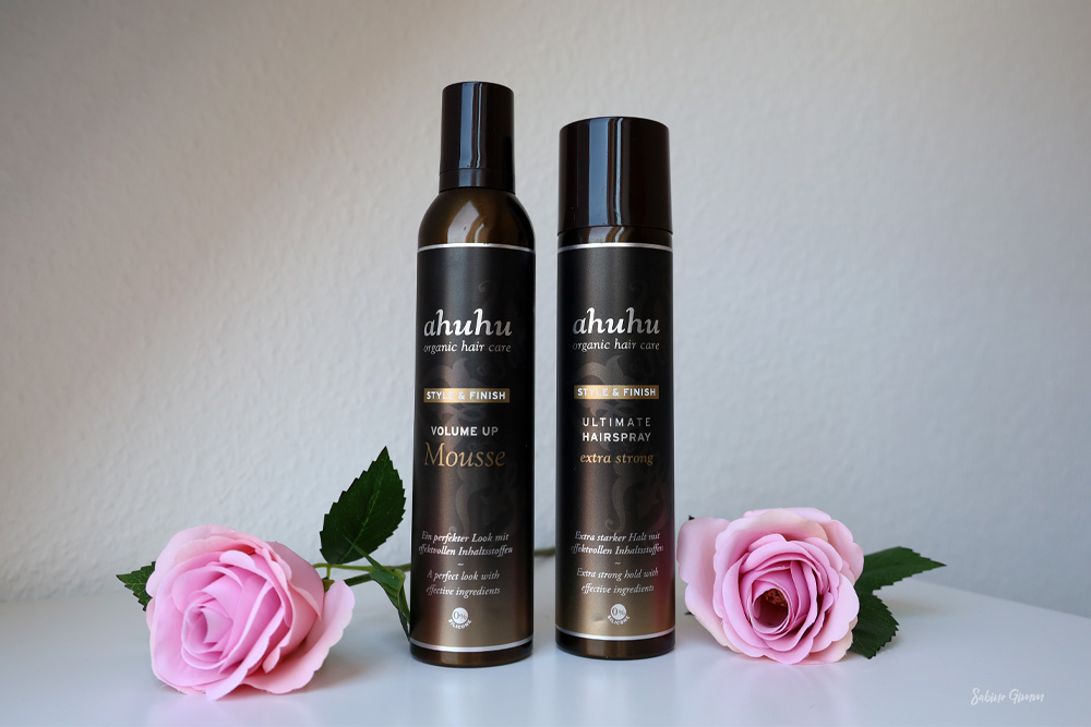 So bekomme ich meinen altersbedingten Haarausfall in den Griff 4 Ahuhu Volume up Mousse und Ultimate Hairspray